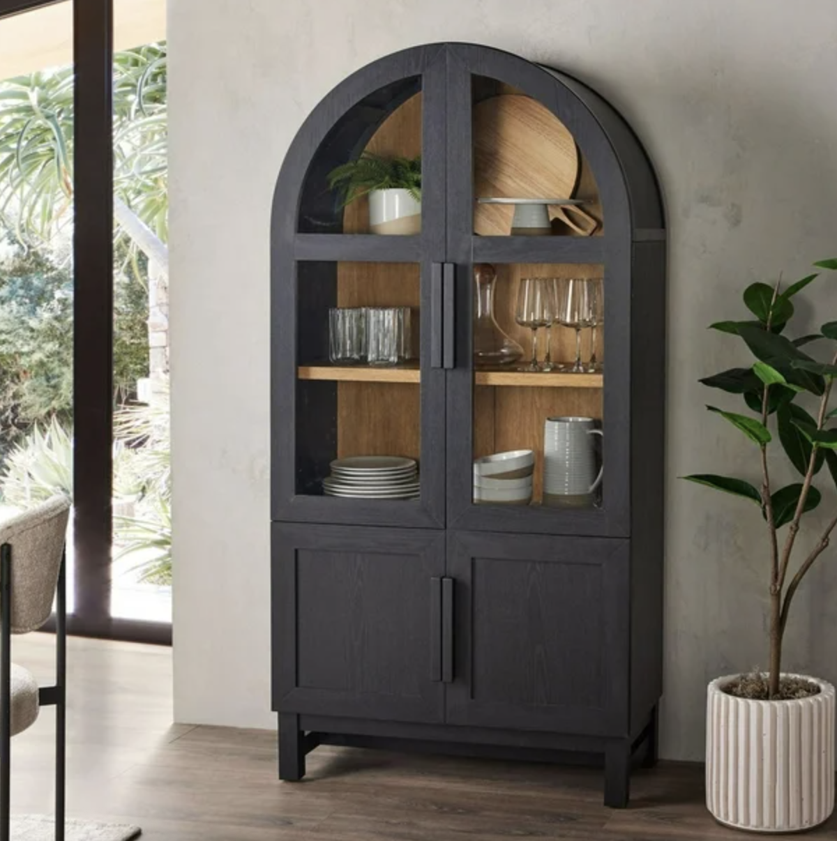  Better Homes & Gardens Juliet Kitchen Rounded Arch Cabinet.